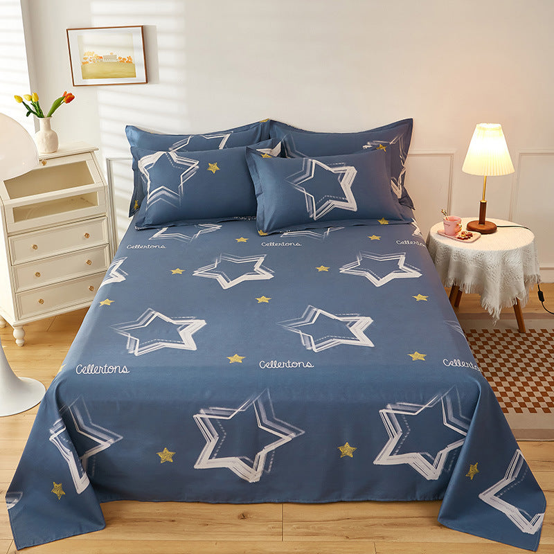 Stylish Plaid Bedspread Set