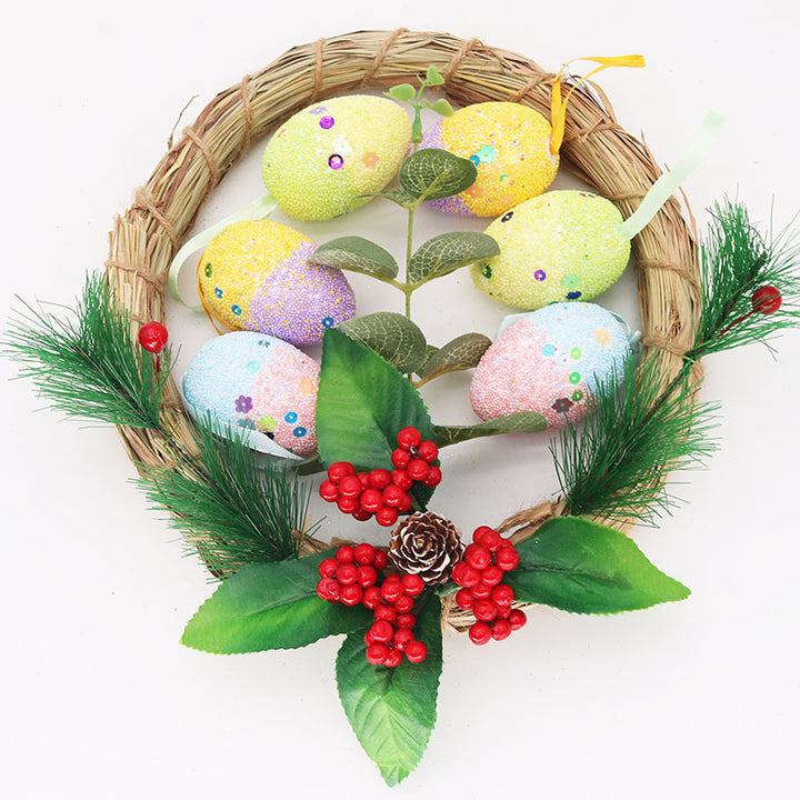 Decorative Sparkling Easter Egg Ornaments Stornfield