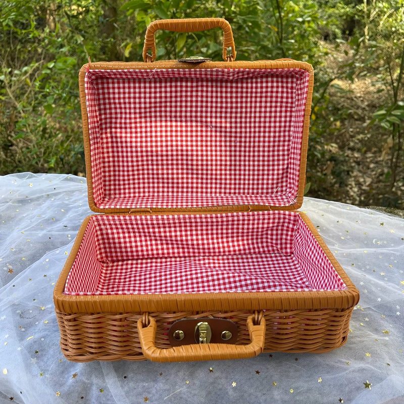 Women braided cosmetic and storage case Stornfield