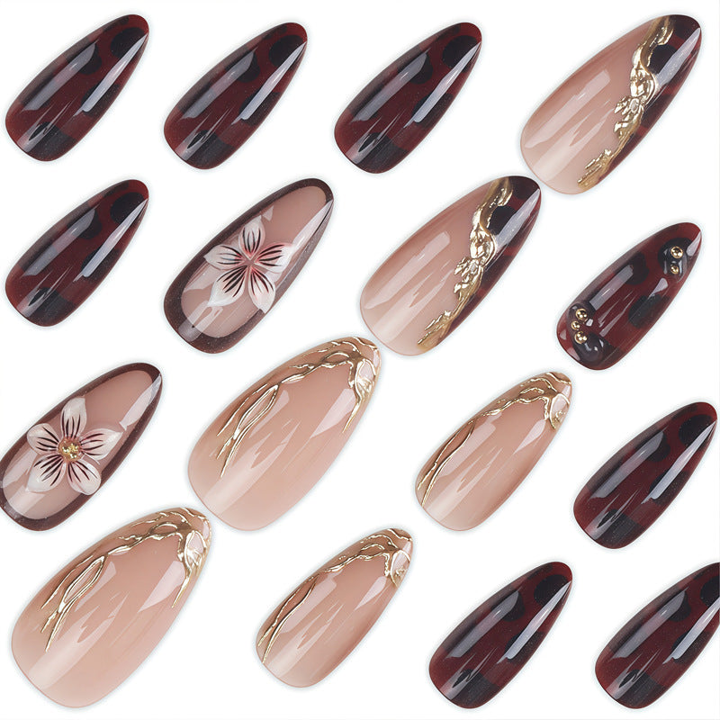 Artistic Floral Nail Design Stornfield