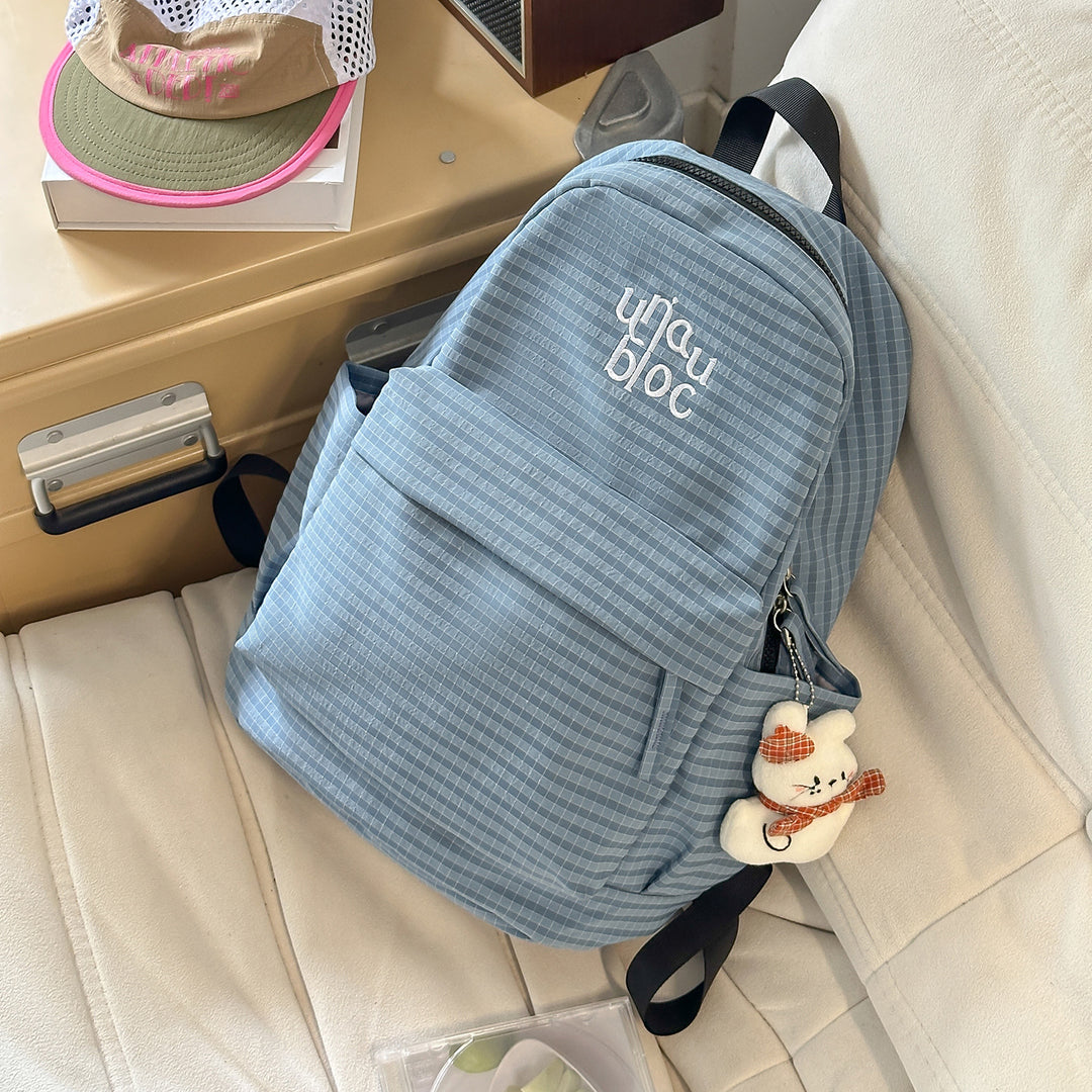 Stylish Checked Design Backpack Stornfield