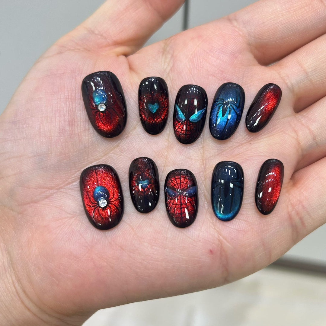 Themed Press-On Nail Art Set