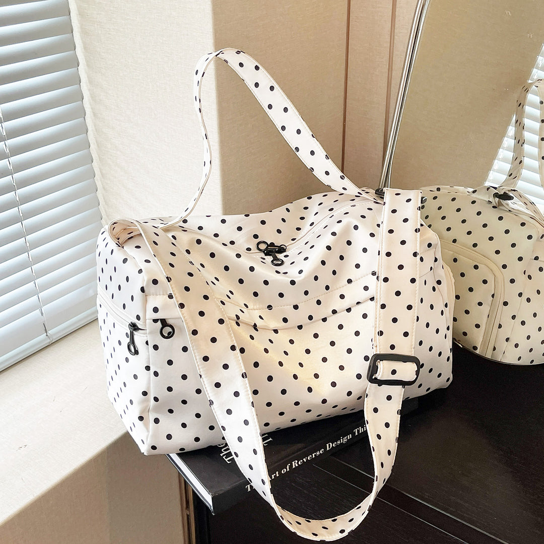 Polka Dot Gym Duffel Bag Stornfield