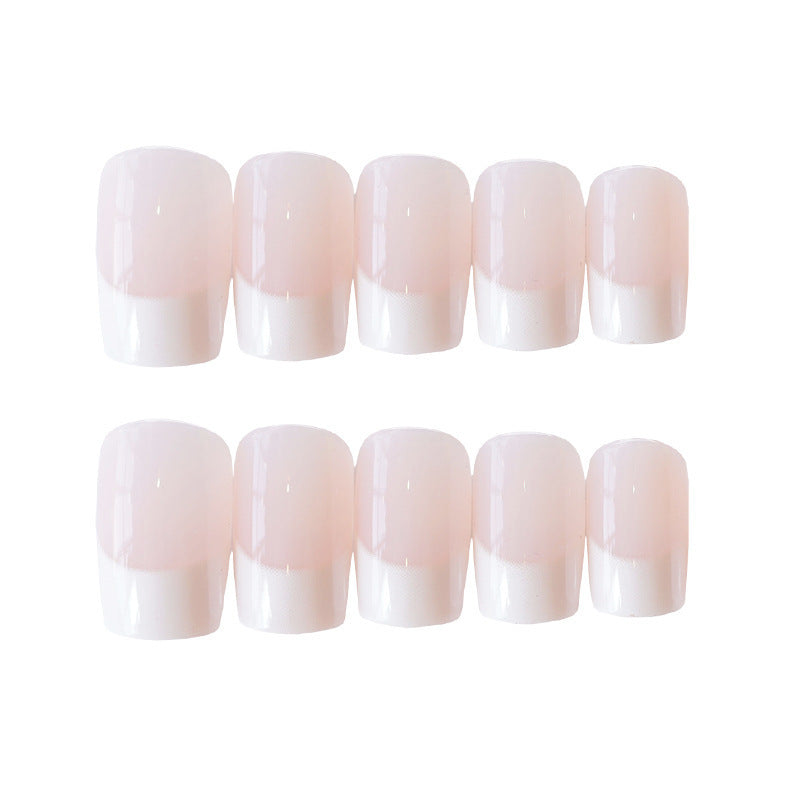 Premium French Tip Press-On Nail Art Stornfield