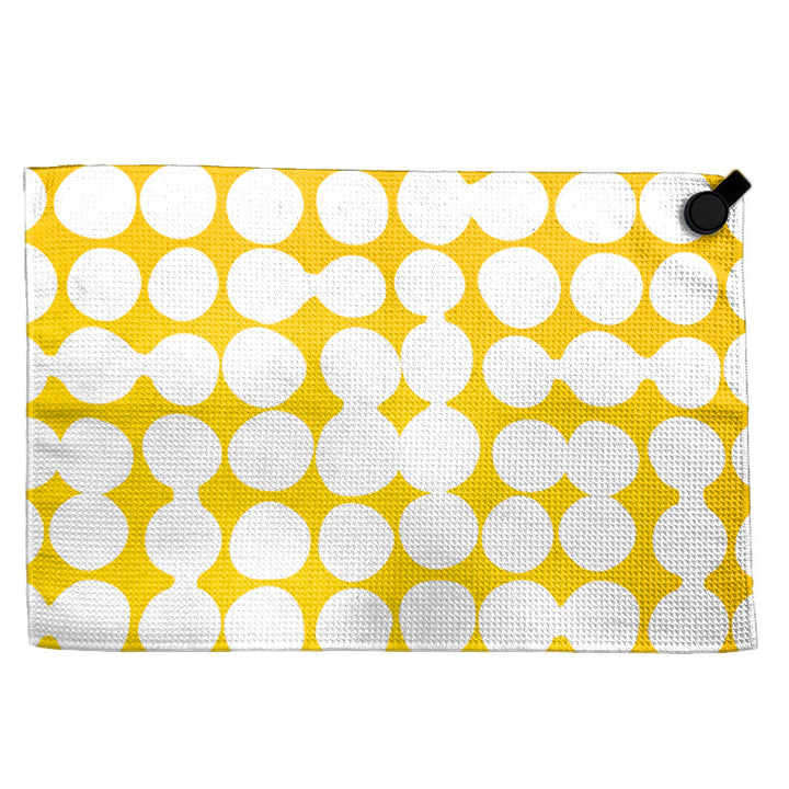 Towel with modern circular pattern Stornfield