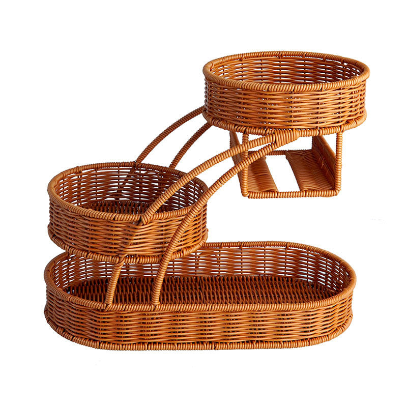 Multi-Tiered Wicker Storage Organizer Stornfield