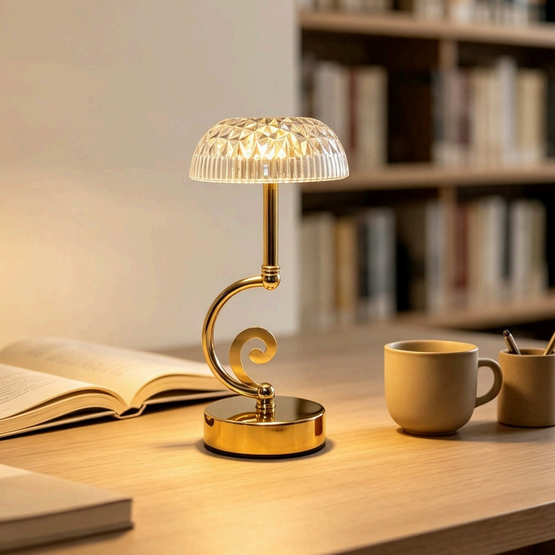 Artistic Glass Table Lamp
