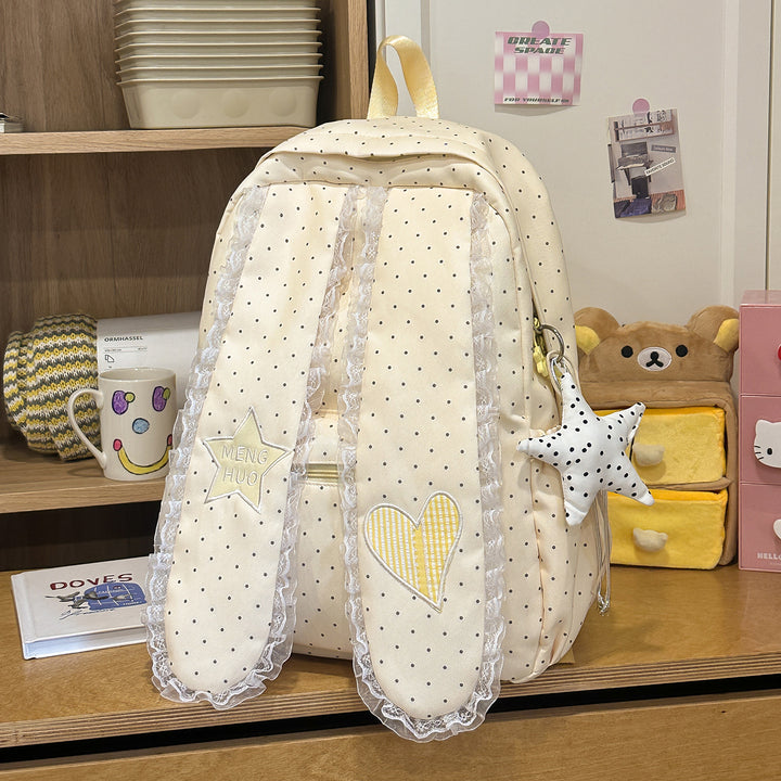 Playful Decorative Patchwork Backpack Stornfield