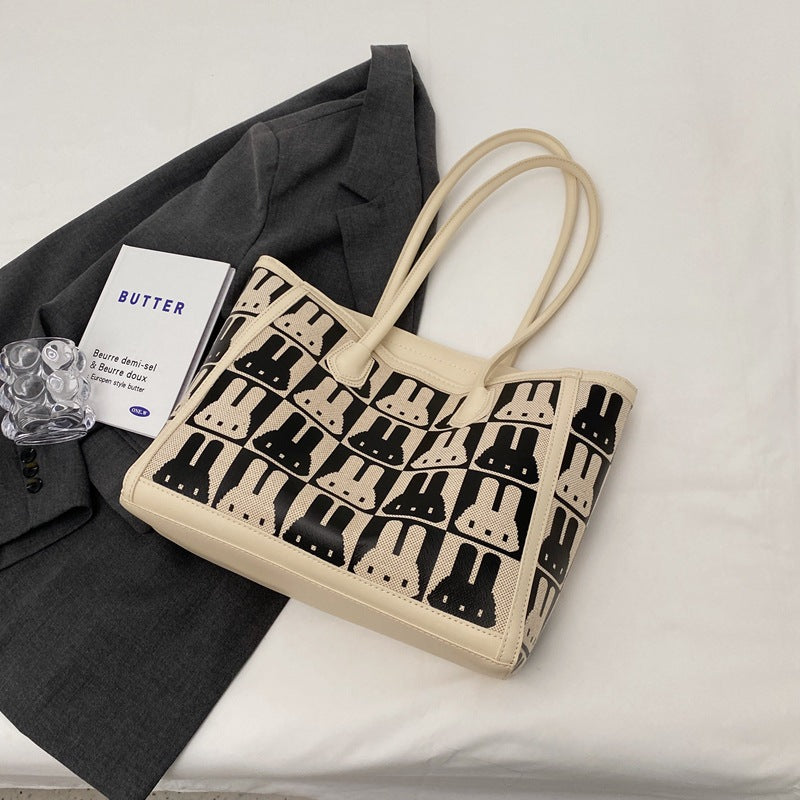 Playful Patterned Tote Bag Stornfield