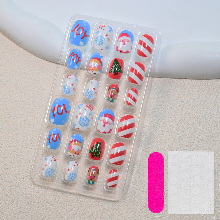 Themed Summer Beach Nail Art Press-On Nails Stornfield