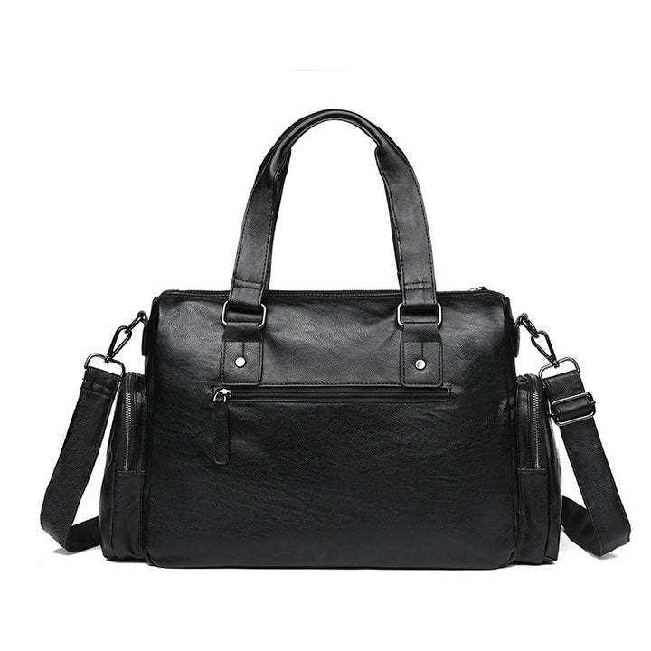 Premium Leather Travel Duffel Bag Stornfield