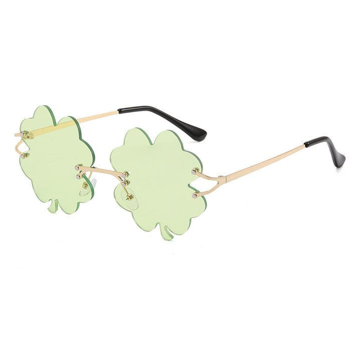 Women playful sunglasses with unique flower frame Stornfield