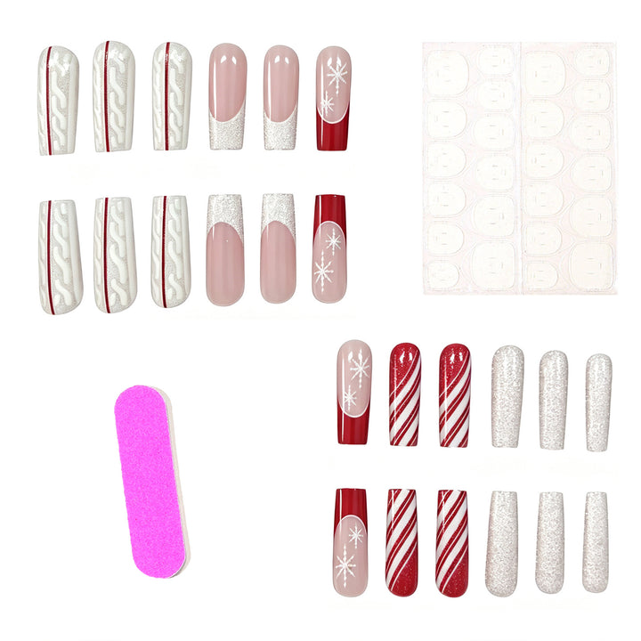 Holiday Themed 3D Nail Art Stornfield