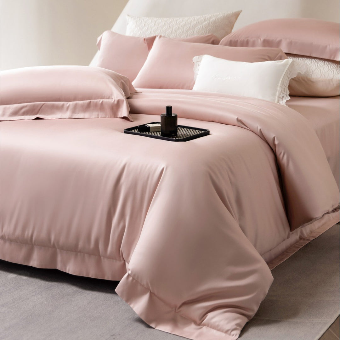 Luxury Satin Duvet Cover and Pillowcase Bedding Set