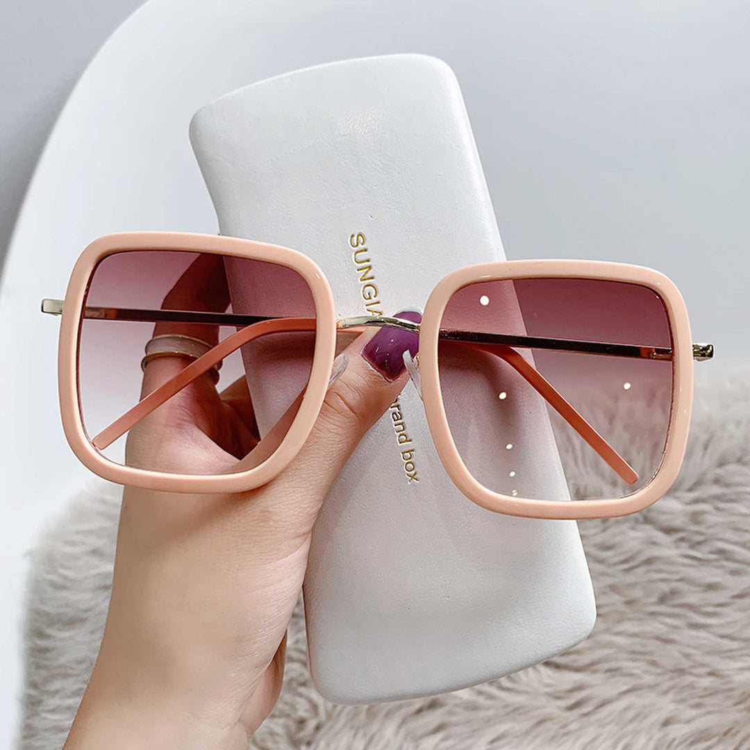 Women's sunglasses with square frame and polarized lenses Stornfield