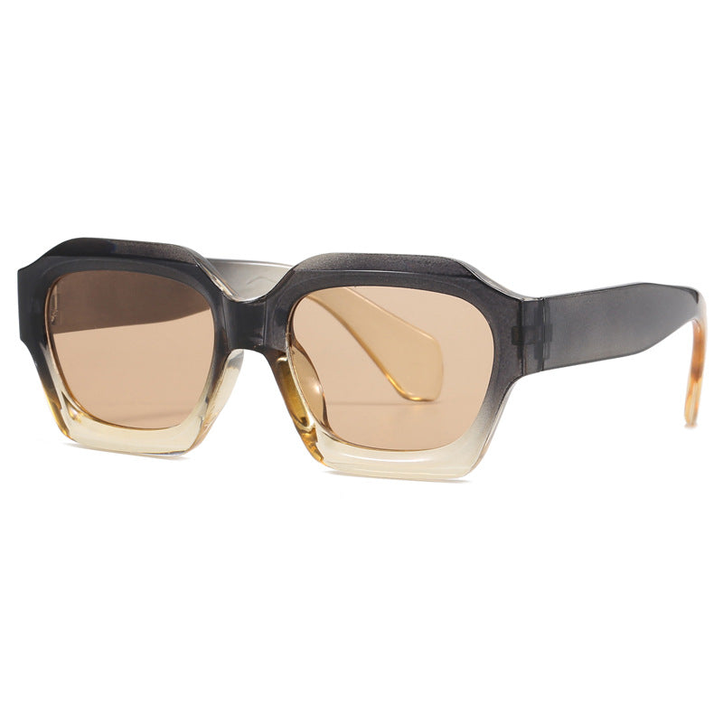 Women's fashionable geometric oversized sunglasses Stornfield