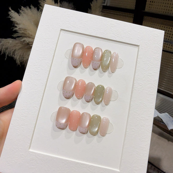 Artistic Press-On Nail Set Stornfield