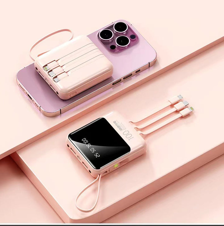 Power bank with multifunctional charging cable Stornfield