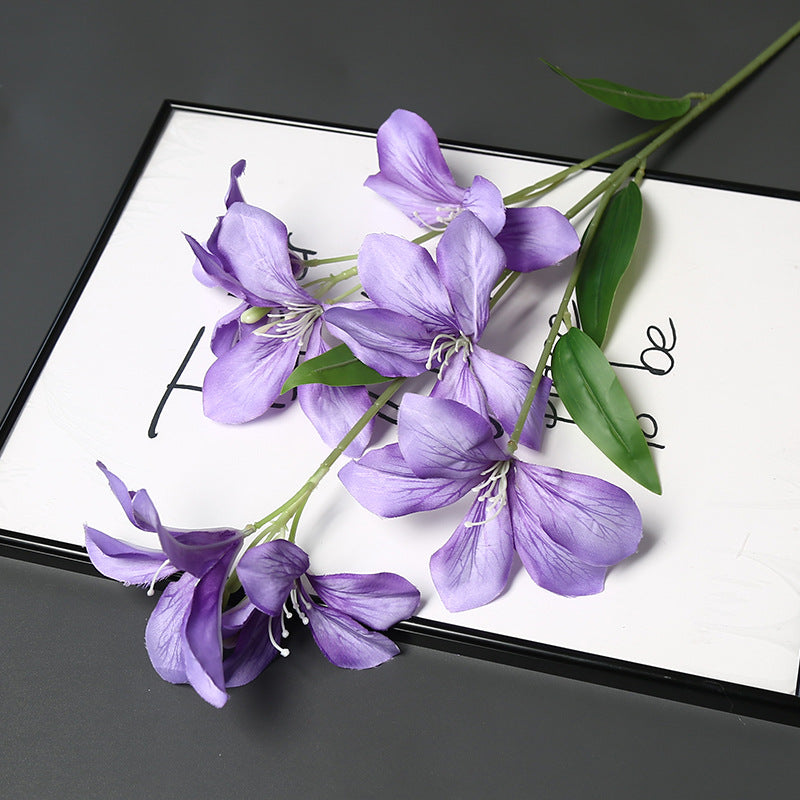 Faux Floral Bouquet for Tabletop Home Display