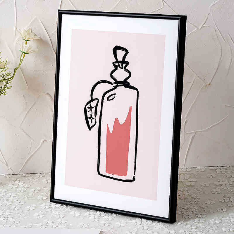 Artistic Decorative Framed Minimalist Art Print