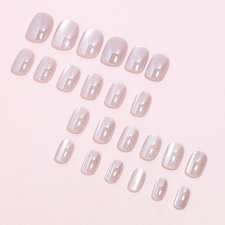 Premium Shimmer Press-On Nail Set Stornfield