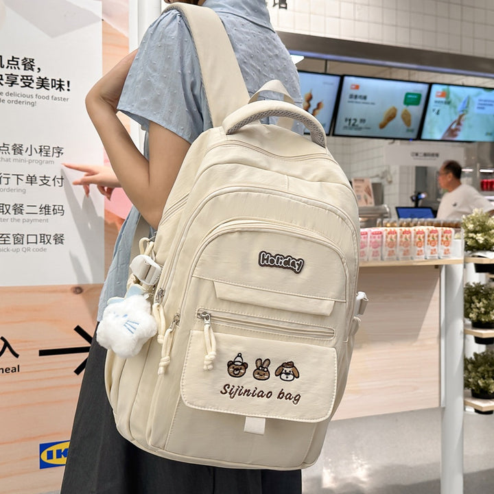 Cute Illustrated Character-Themed Backpack Stornfield