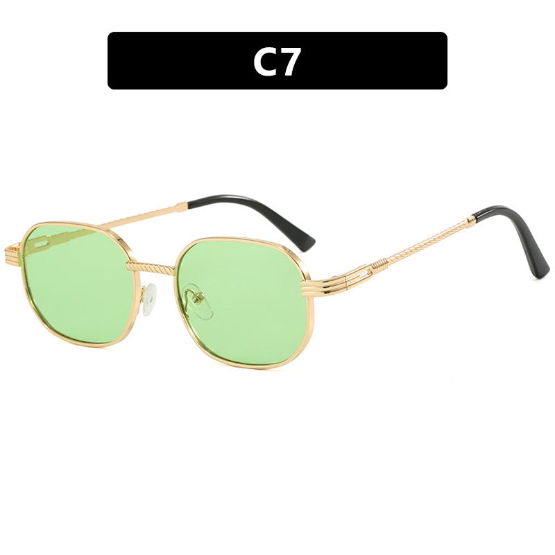 Women’s trendy sunglasses with geometric frame and gradient lenses Stornfield