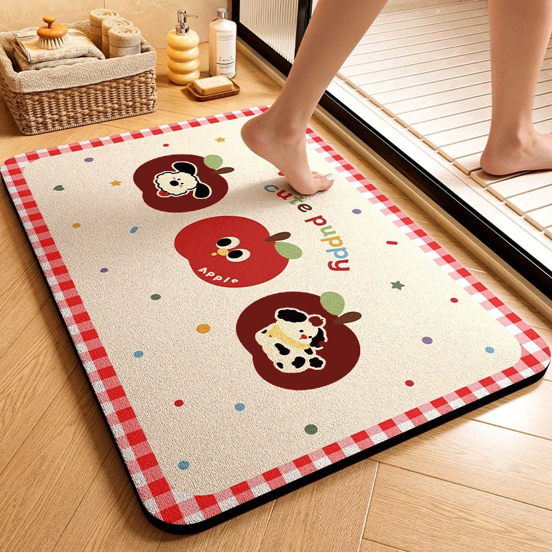 Cute Animal-Themed Memory Foam Bath Mat Stornfield