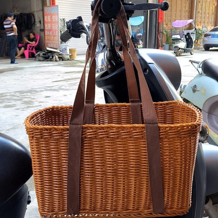 Spacious Woven Grocery Tote Stornfield