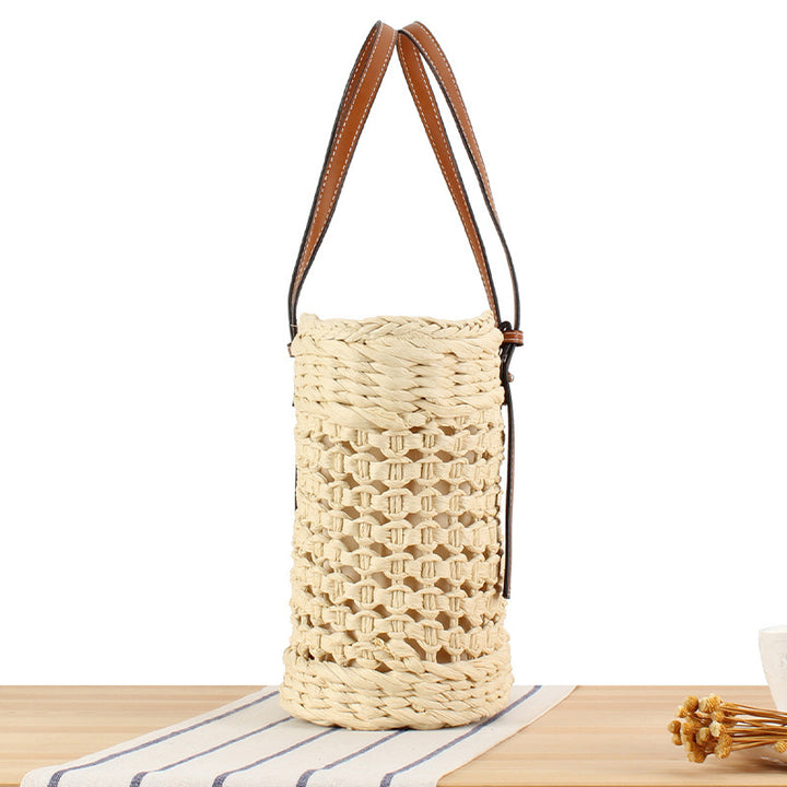 Braided tote bag with structured design Stornfield