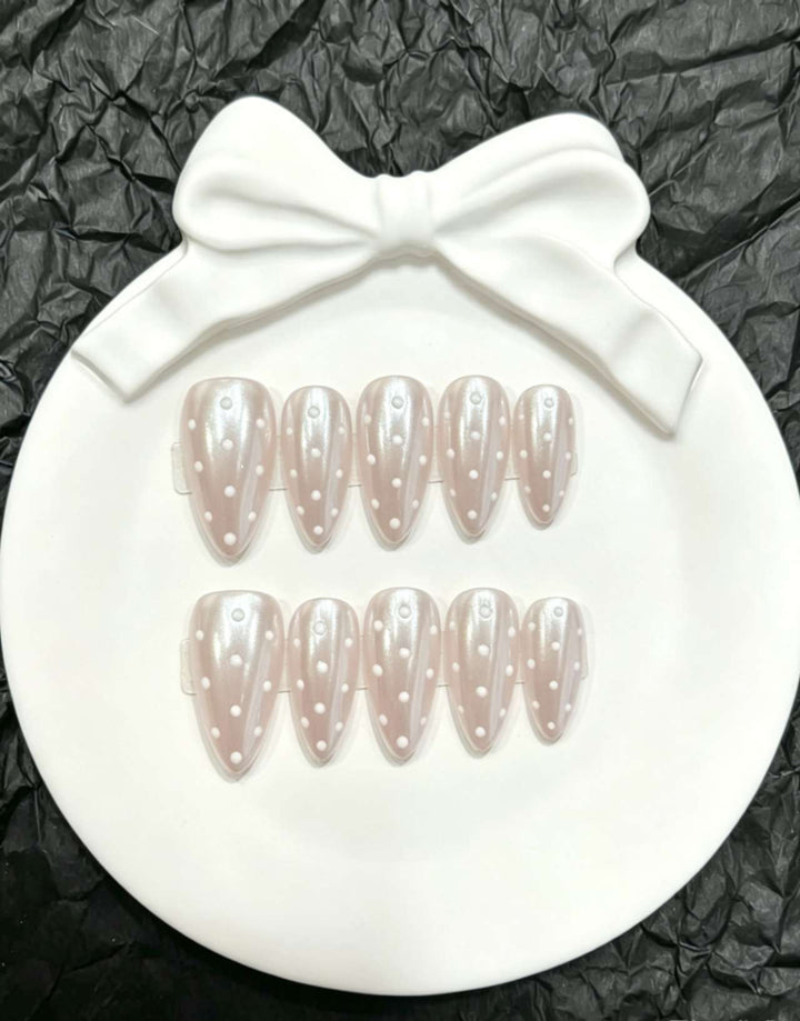 Decorative Press-On Nail Art Set with Floral and Whimsical Designs