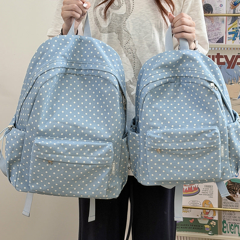 Playful Polka Dot Backpack Stornfield