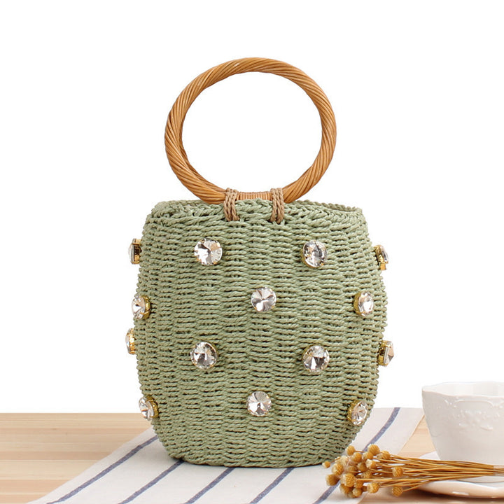 Handbag with crystal accents Stornfield