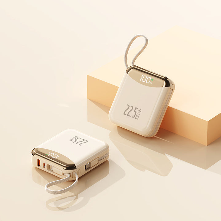Compact fast-charging power bank with LED display Stornfield