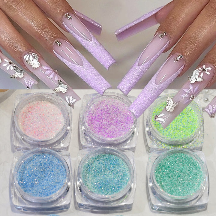 Nail Art Glitter Powder Set