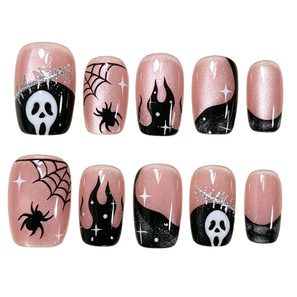 Halloween Theme Press-On Nail Set Stornfield