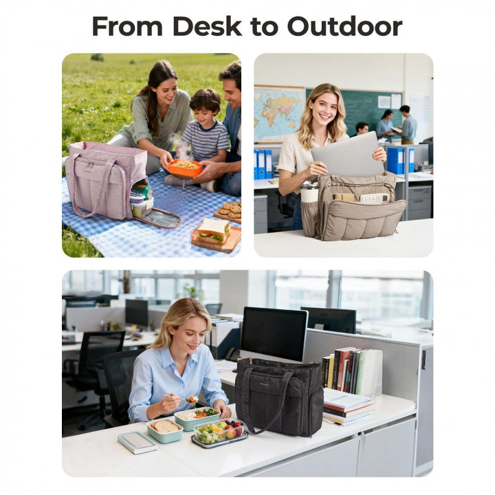 Multifunctional cooler bag with organizer pockets Stornfield