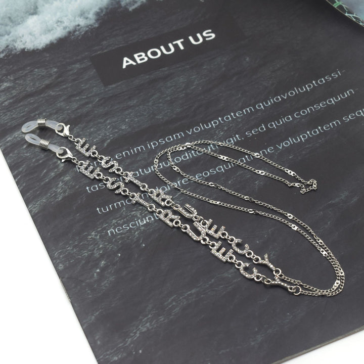 Sparkling Rhinestone Eyewear Chain Stornfield