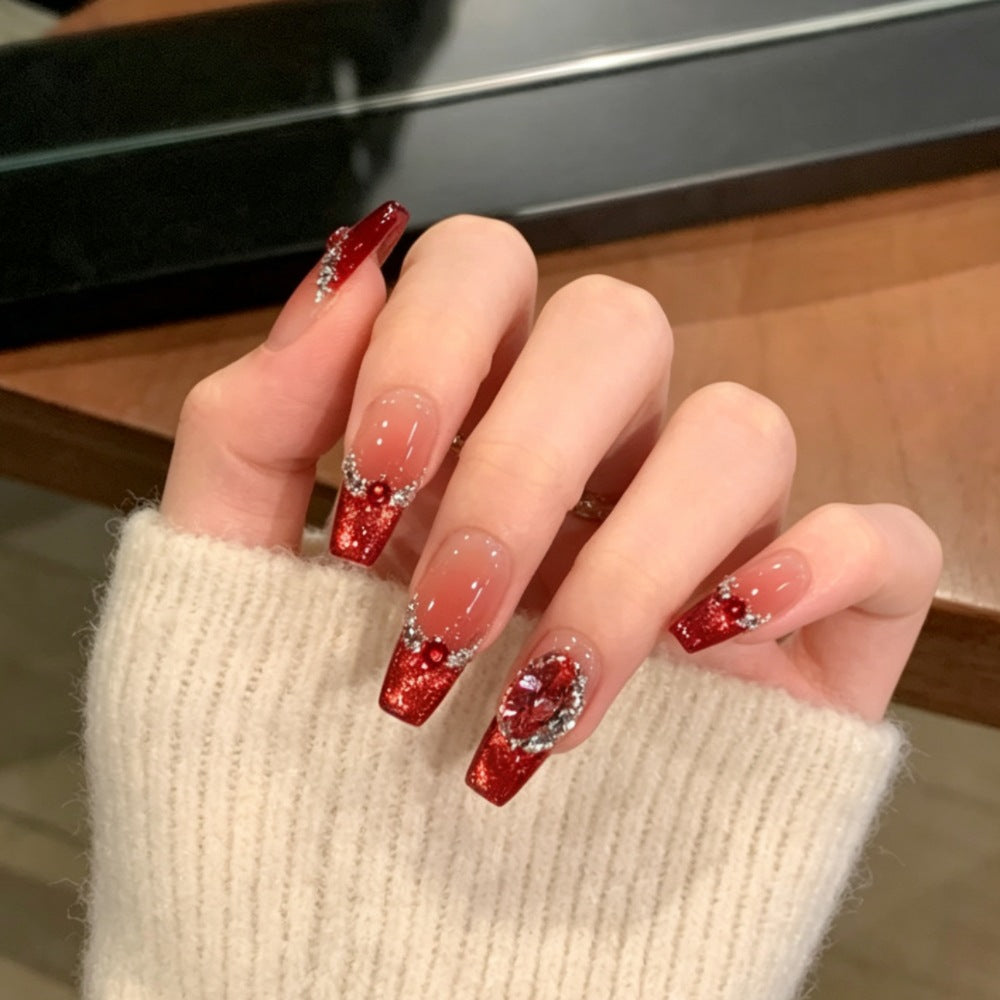 Luxury Glittering Press-On Nail Set Stornfield