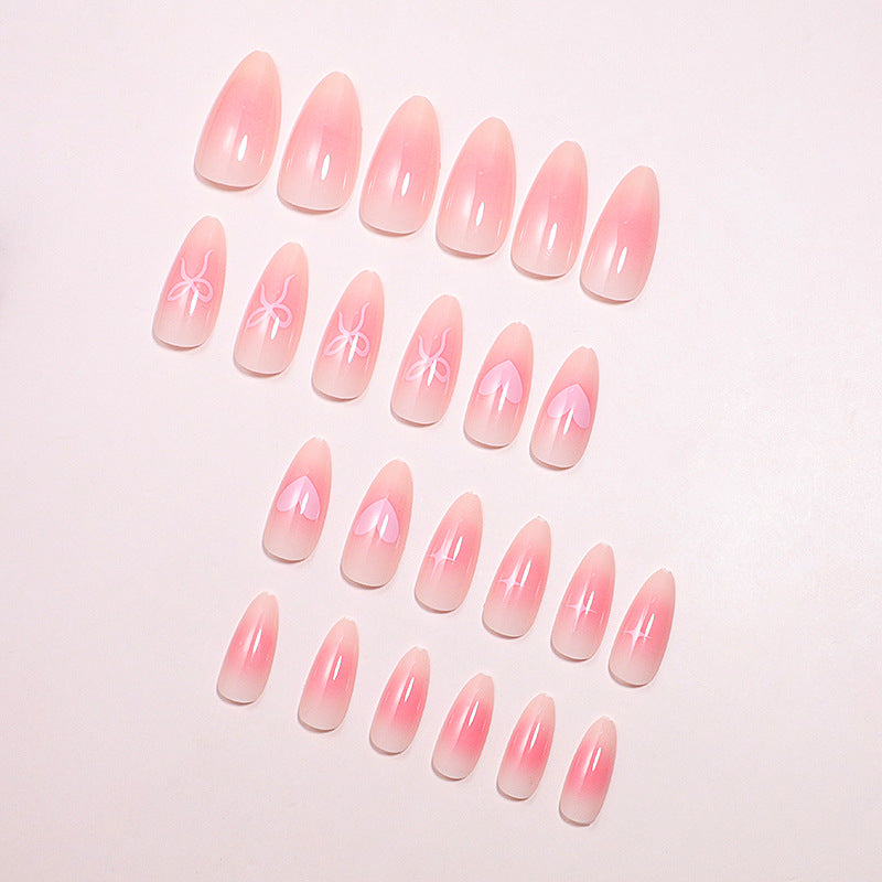 Artistic Ombre Press-On Nails Set Stornfield