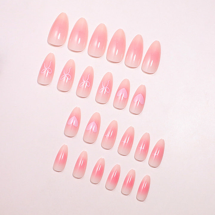 Artistic Ombre Press-On Nails Set Stornfield
