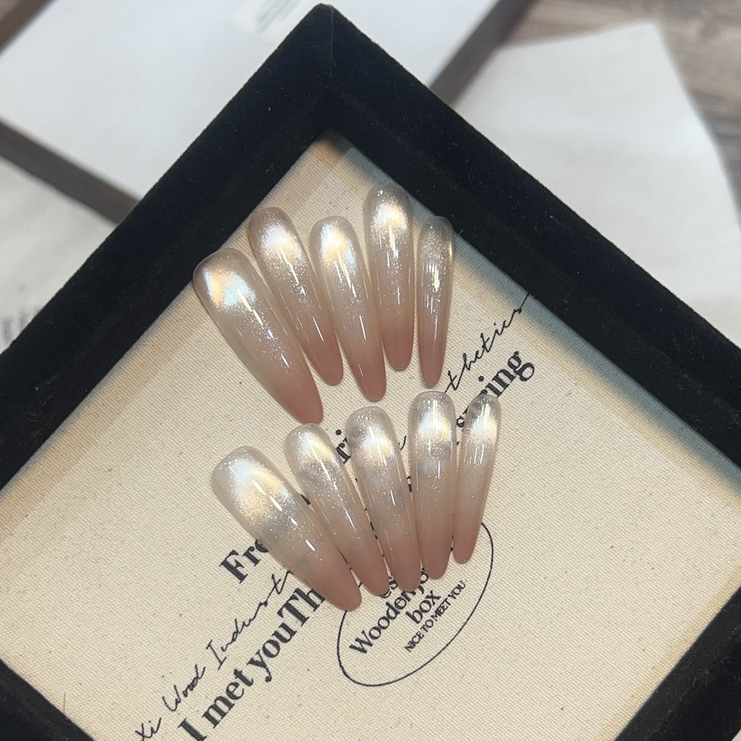 Stiletto Press-On Nail Set with Glitter Finish Stornfield
