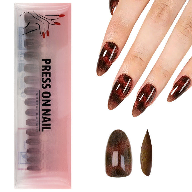 Artificial nails with glamorous design Stornfield