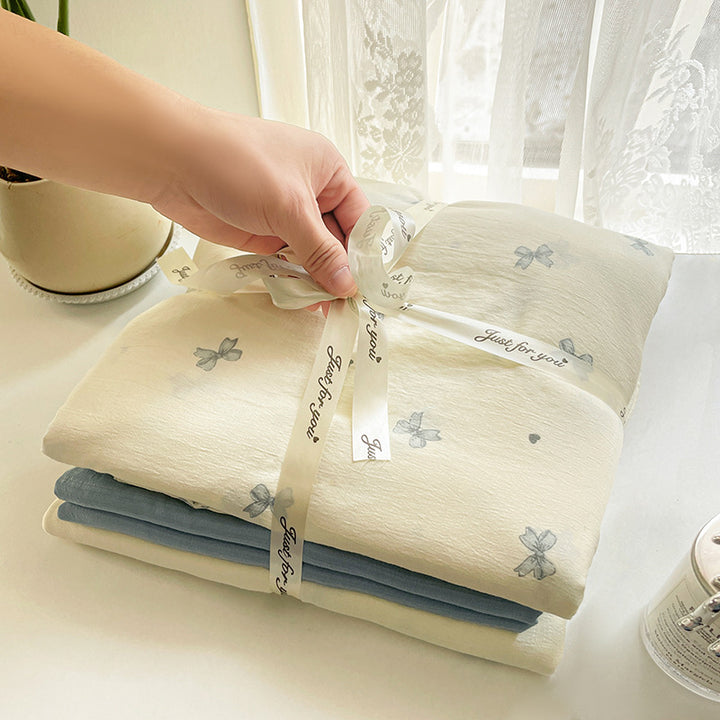 Decorative Floral Print Blanket