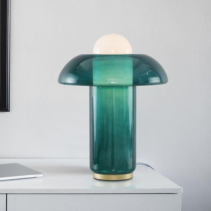 Modern Table Lamp with Elegant Glass Shade