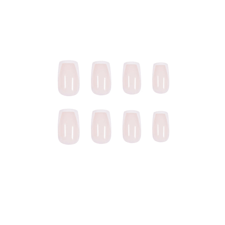 Elegant Nail Extensions with French Tip Stornfield
