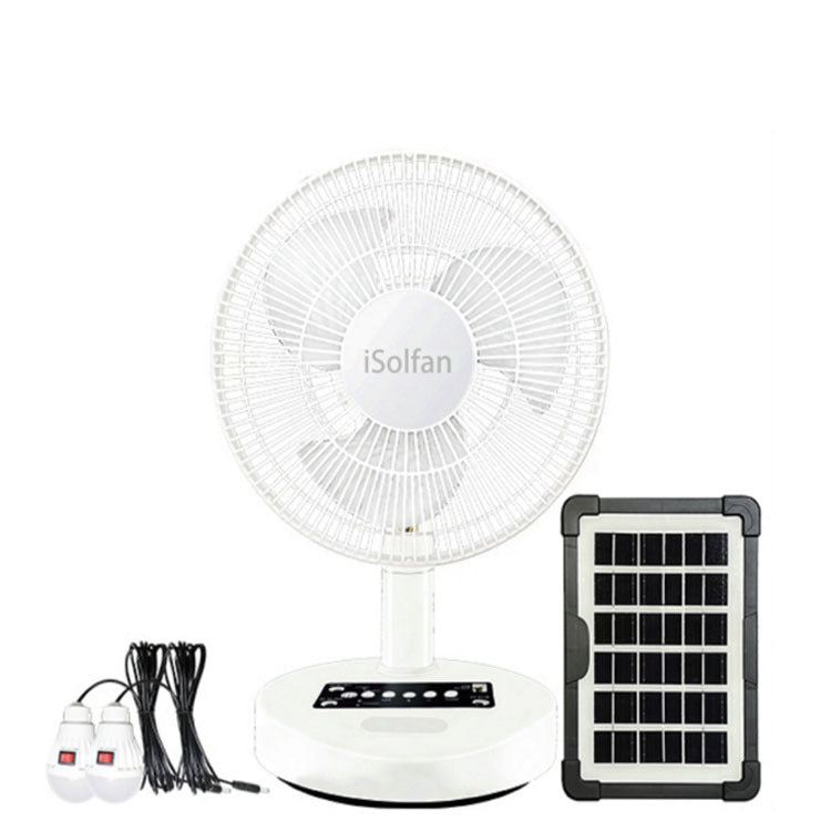 Ladies Solar-Powered Table Fan with Remote Control and Variable Speed Control Stornfield