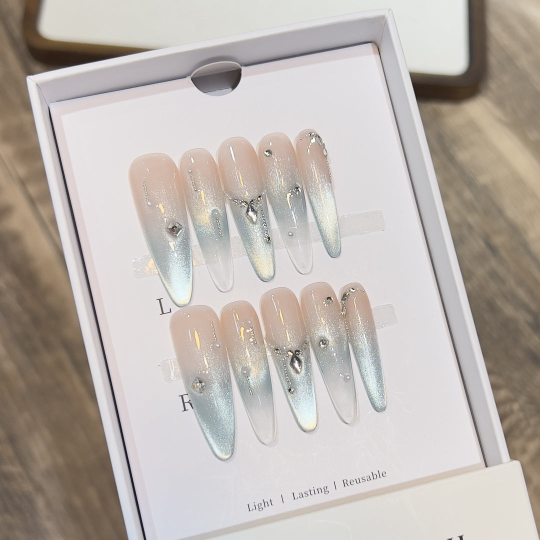 Elegant Press-On Nails Stornfield