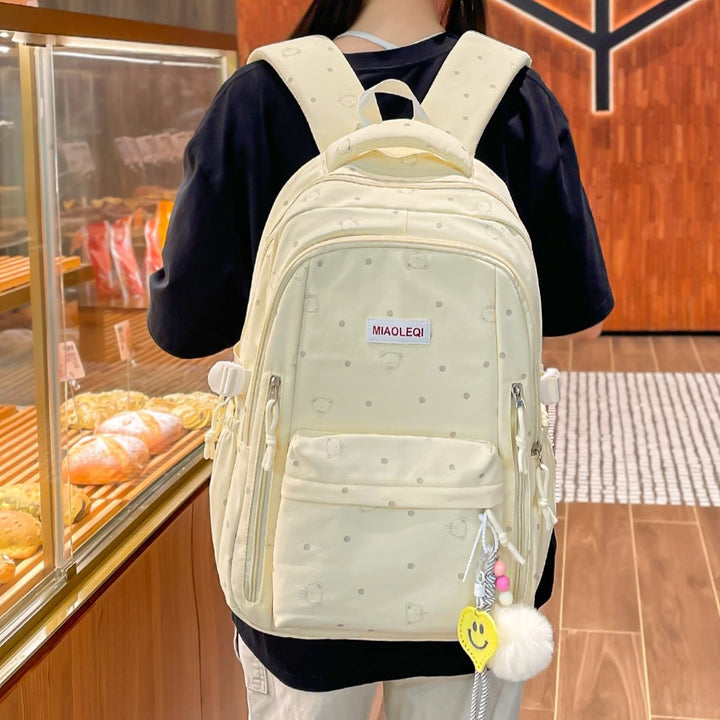Playful Polka Dot Design Backpack Stornfield