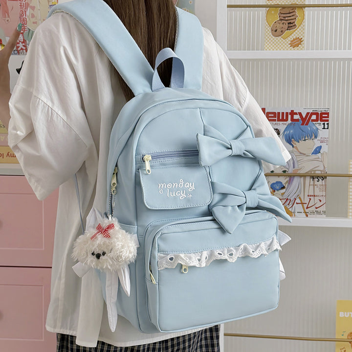 Cute Bow-Detail Backpack Stornfield